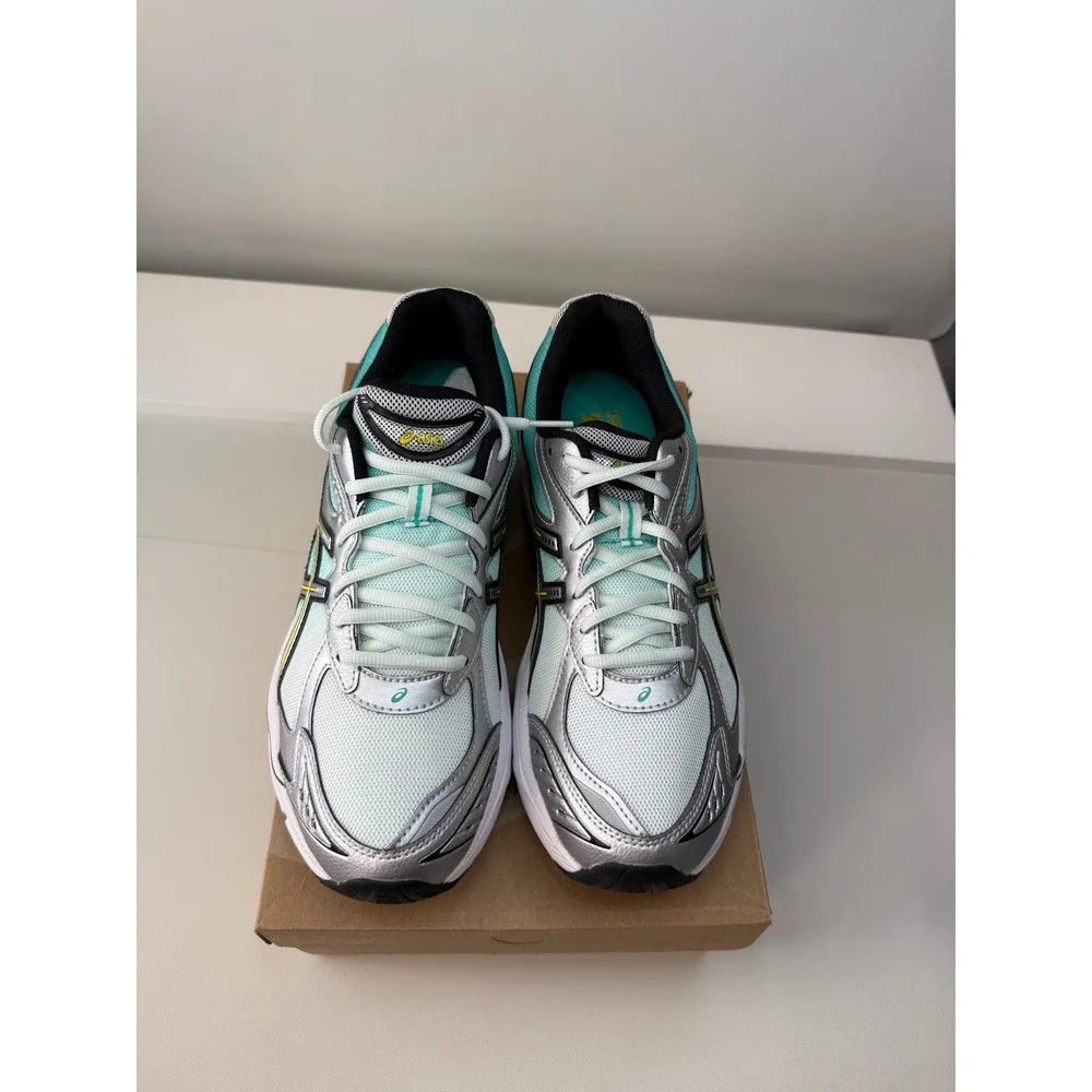 ASICS GT 2160 Pale Mint Golden Yellow Running Sneakers Mens 9.5 Womens 11 New - Picture 7 of 9